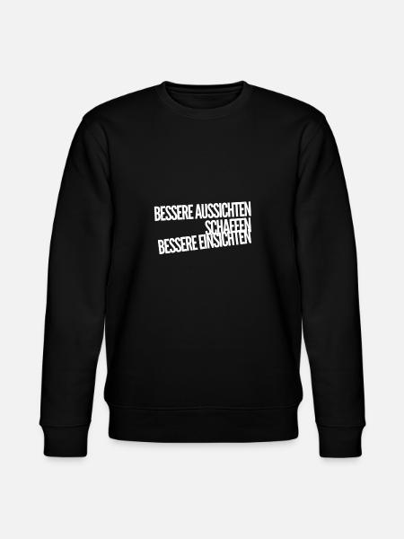 bessere Aussichten - Stanley/Stella Unisex Bio-Sweatshirt CHANGER - Schwarz