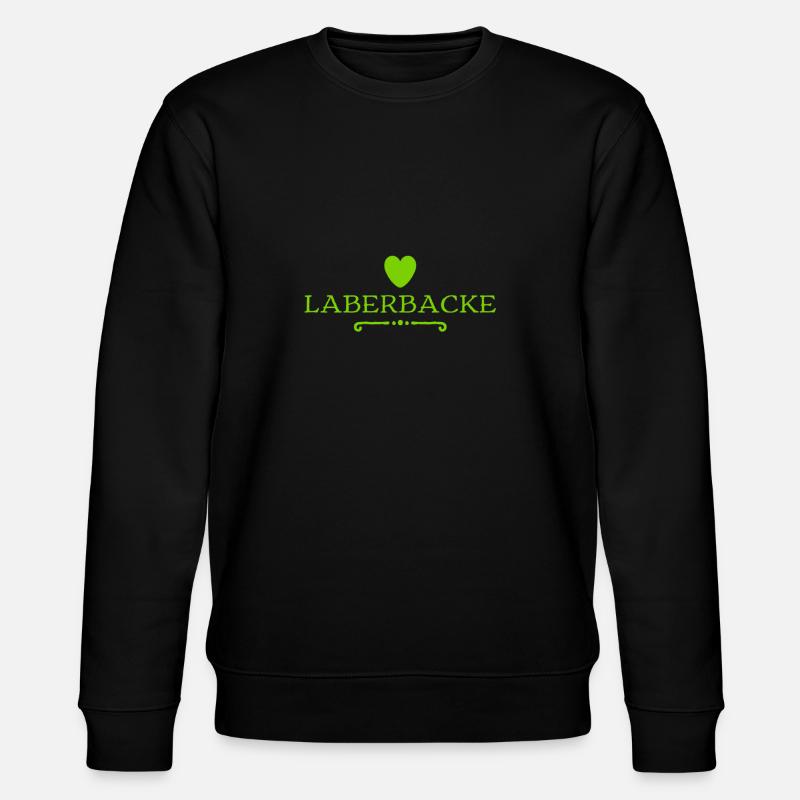 Laberbacke - Stanley/Stella Unisex Bio-Sweatshirt CHANGER  - Schwarz