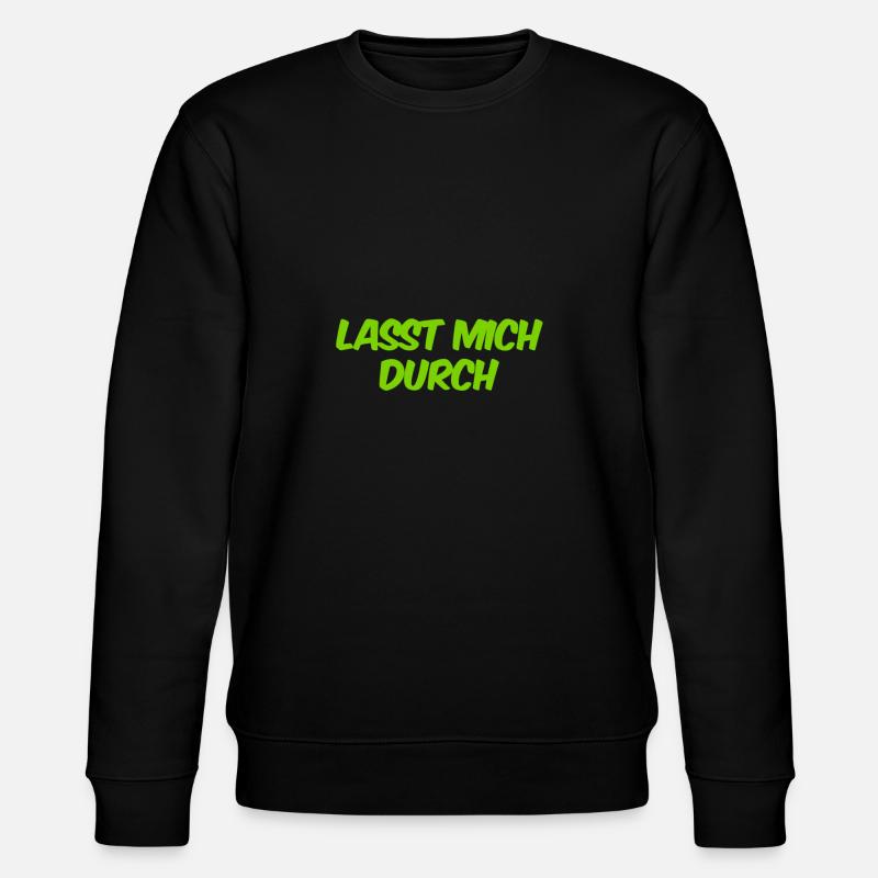 macht Platz - Stanley/Stella Unisex Bio-Sweatshirt CHANGER  - Schwarz