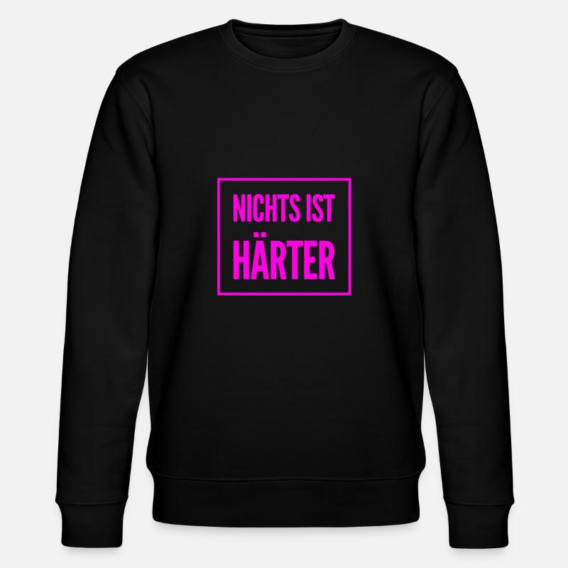 hart drauf - Stanley/Stella Unisex Bio-Sweatshirt CHANGER - Schwarz