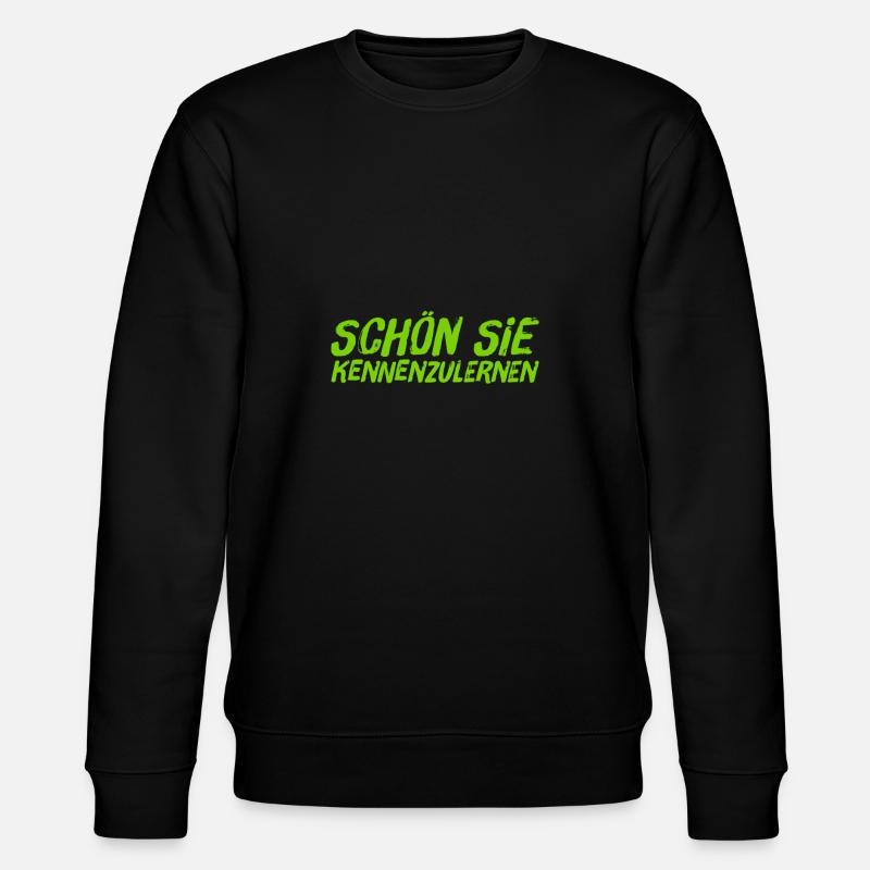 ich mag sie - Stanley/Stella Unisex Bio-Sweatshirt CHANGER  - Schwarz