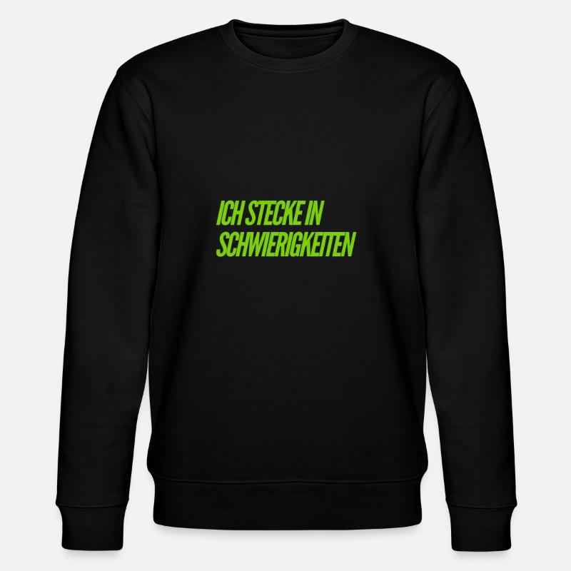 Probleme - Stanley/Stella Unisex Bio-Sweatshirt CHANGER  - Schwarz