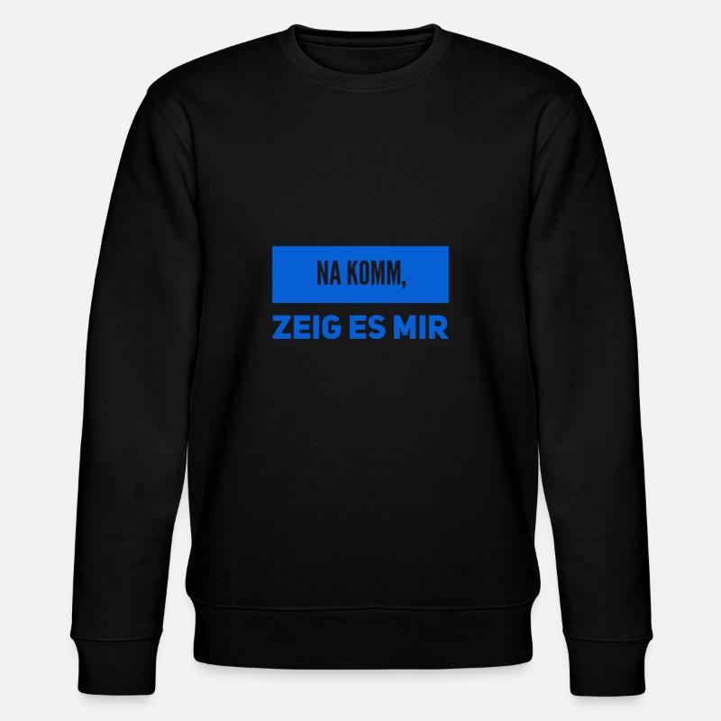 zeig es mir - Stanley/Stella Unisex Bio-Sweatshirt CHANGER  - Schwarz