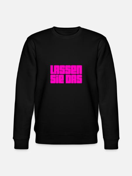 lassen sie das - Stanley/Stella Unisex Bio-Sweatshirt CHANGER  - Schwarz