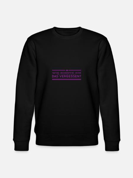ich bin konfus - Stanley/Stella Unisex Bio-Sweatshirt CHANGER - Schwarz