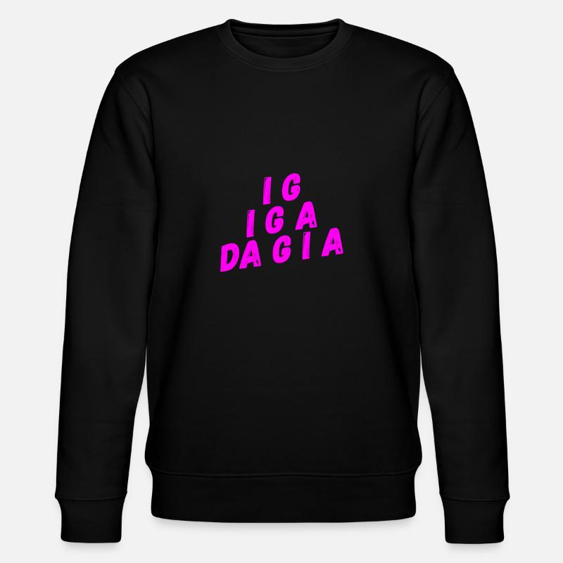Gespräch auf bayrisch - Stanley/Stella Unisex Bio-Sweatshirt CHANGER  - Schwarz