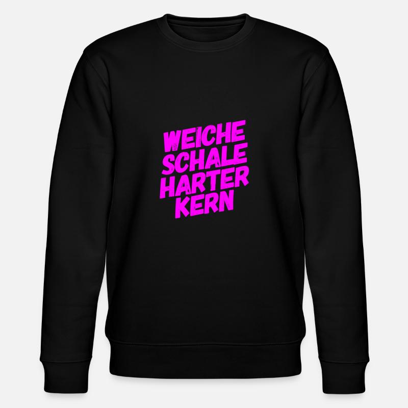 weiche Schale - Stanley/Stella Unisex Bio-Sweatshirt CHANGER  - Schwarz
