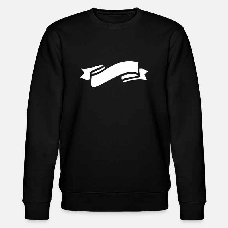 banderole - Stanley/Stella Unisex Bio-Sweatshirt CHANGER  - Schwarz