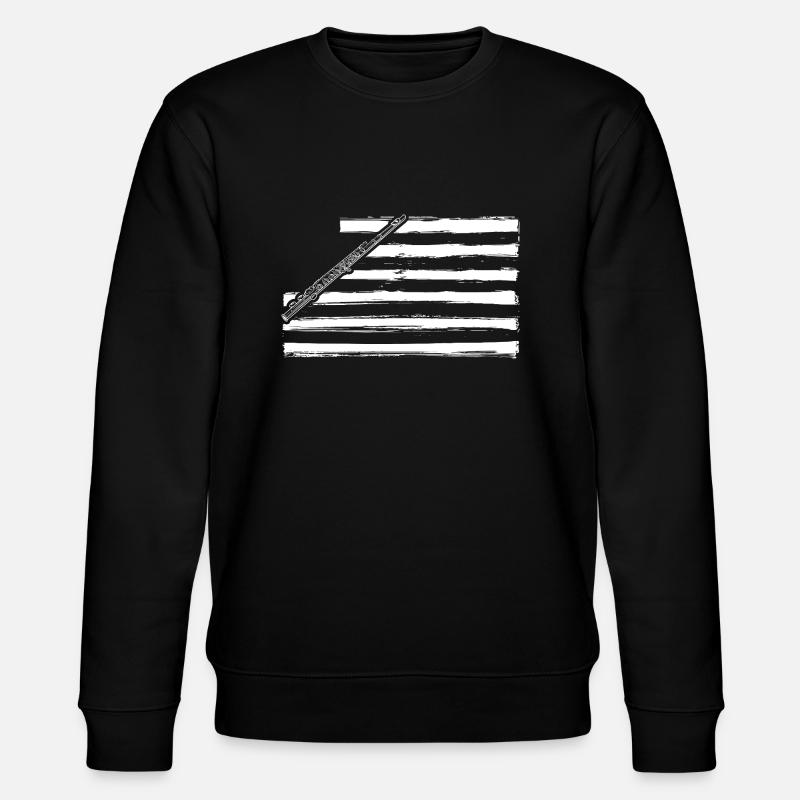 Joueur de flûte - Sweat bio CHANGER Stanley/Stella Unisexe - noir