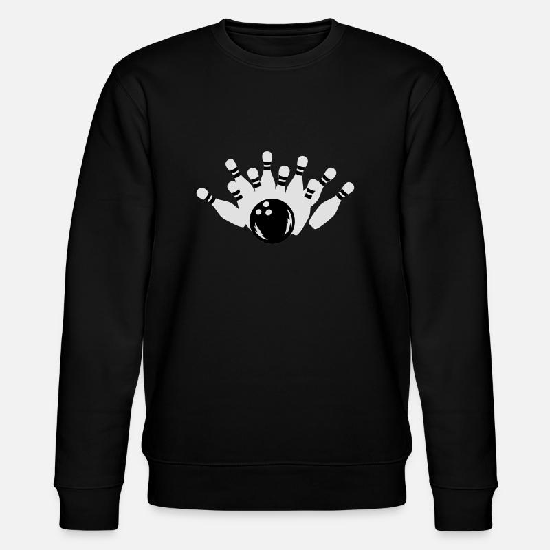 Bowling - Sweat bio CHANGER Stanley/Stella Unisexe - noir