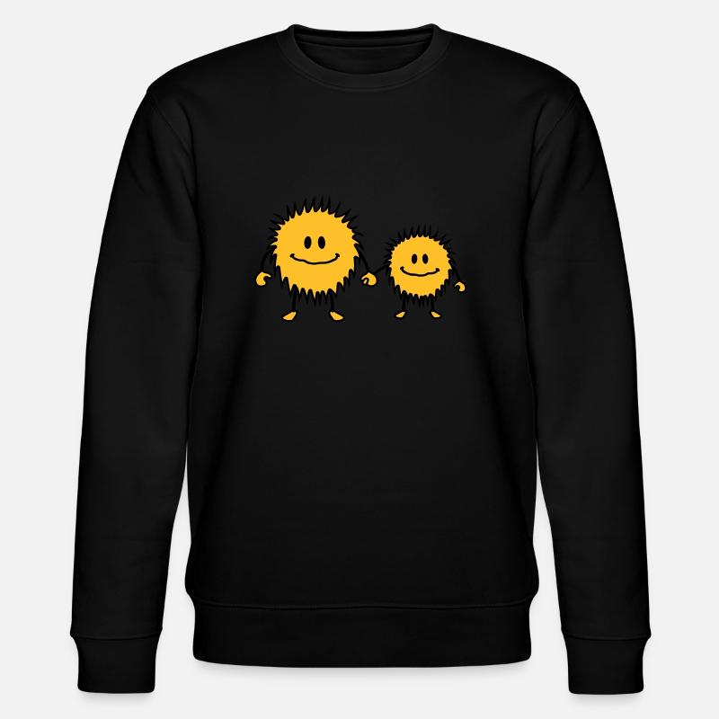 monsters - Stanley/Stella CHANGER Unisex Organic Sweatshirt - black