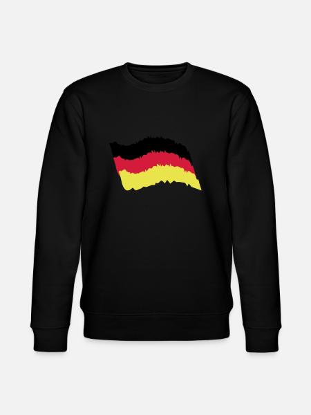 Germany Flag - Stanley/Stella CHANGER Unisex Organic Sweatshirt - black