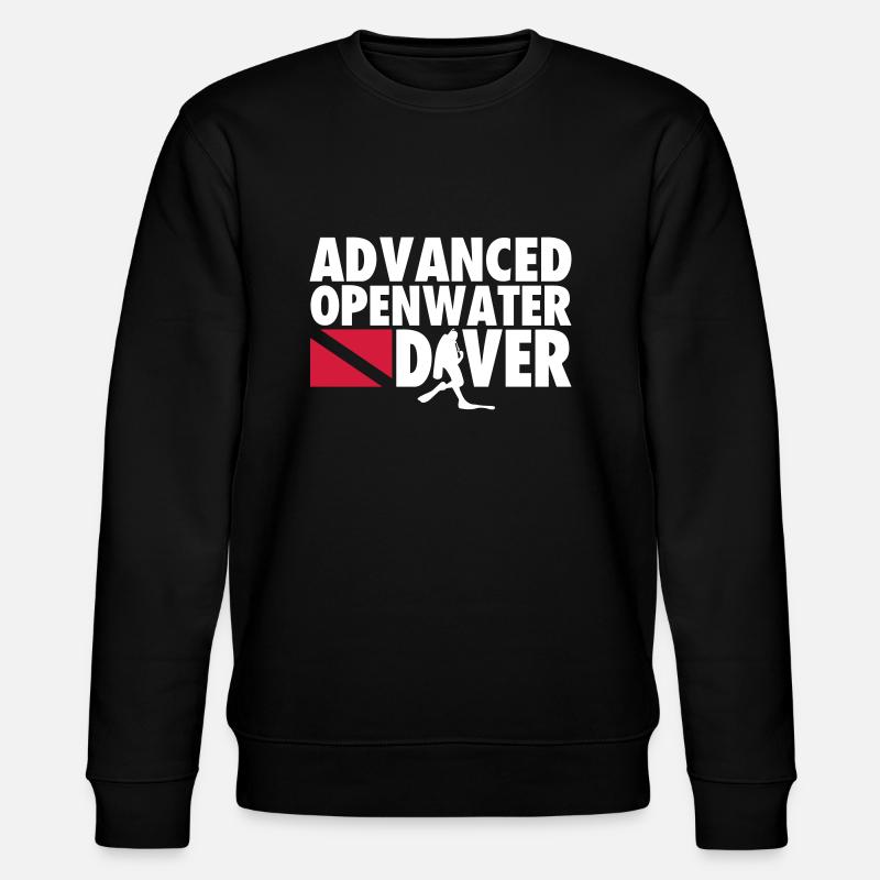 plongeur avancé en eau libre - Sweat bio CHANGER Stanley/Stella Unisexe - noir