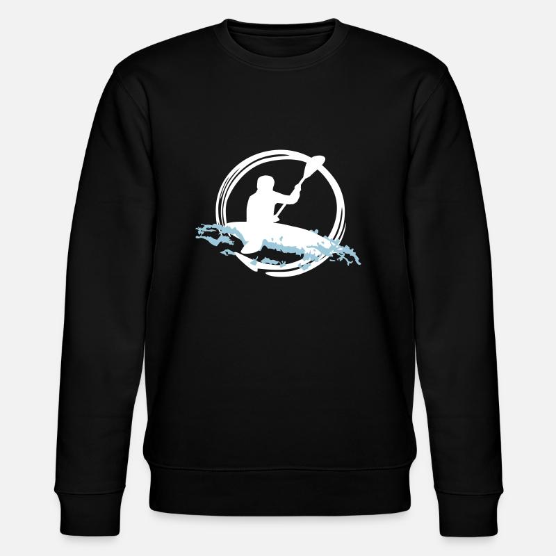 whitewater kayaking - Sweat bio CHANGER Stanley/Stella Unisexe - noir