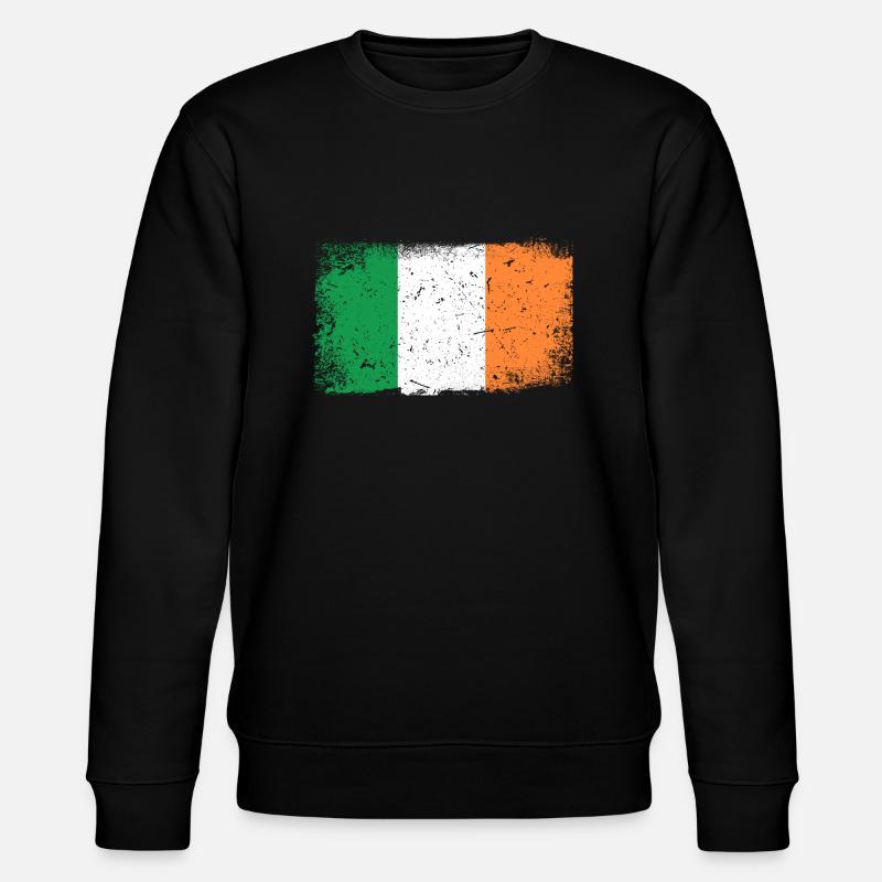 Irlande Pavillon - Sweat bio CHANGER Stanley/Stella Unisexe - noir