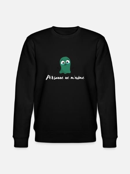 Personne ne m'aime - Sweat bio CHANGER Stanley/Stella Unisexe - noir
