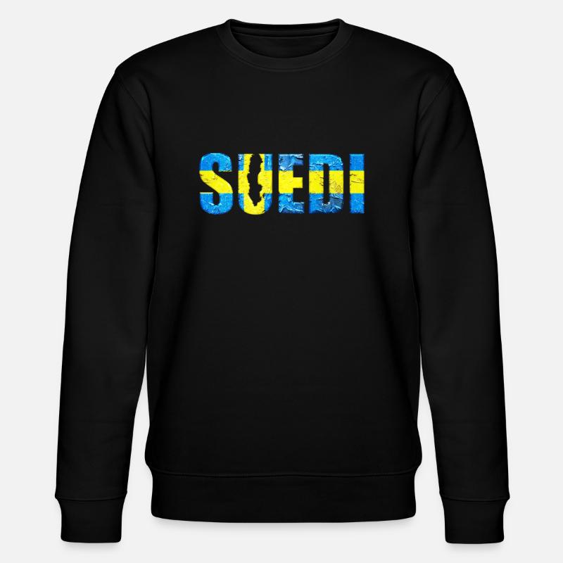 Suède - Sweat bio CHANGER Stanley/Stella Unisexe - noir