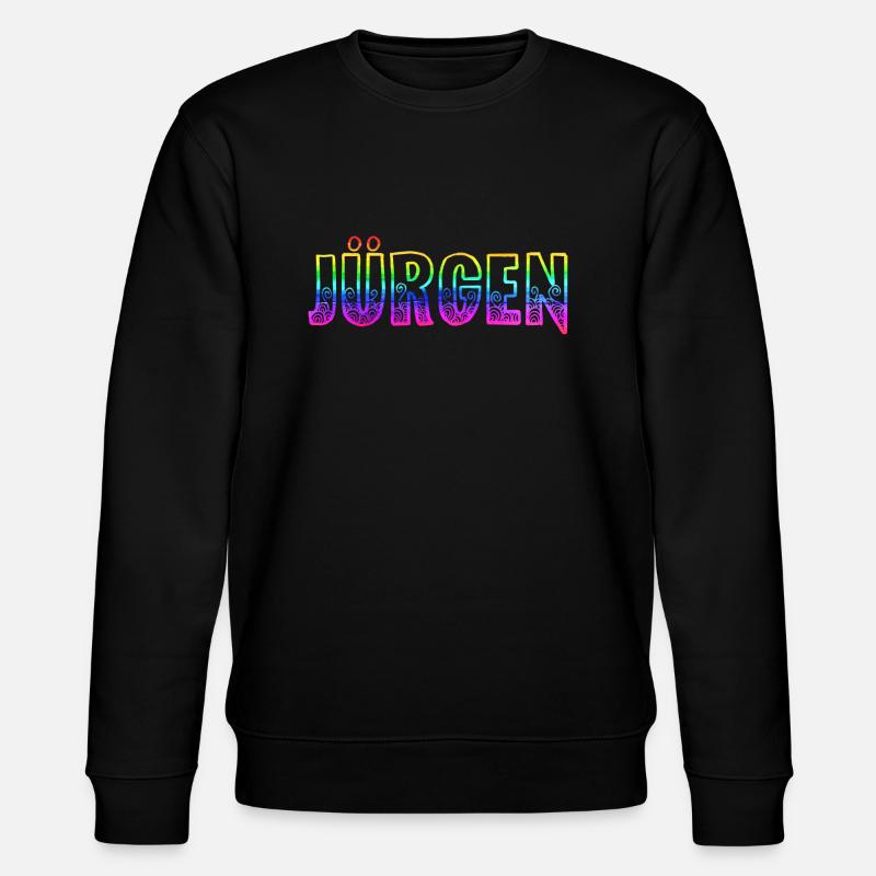 jürgen rs rainbow - Stanley/Stella CHANGER Unisex Organic Sweatshirt - black