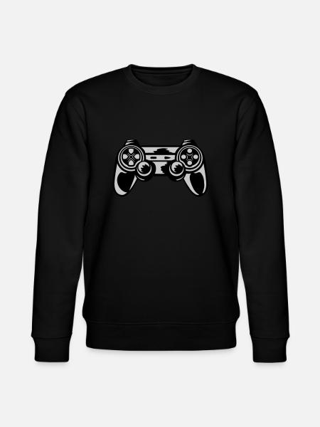 Console Retro Controller Gamer - Stanley/Stella CHANGER Unisex Organic Sweatshirt - black