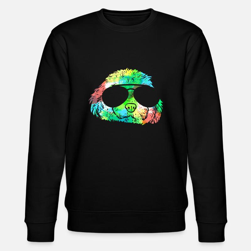 Cavapoo Cavoodle Capoodle Hund - Stanley/Stella Unisex Bio-Sweatshirt CHANGER  - Schwarz