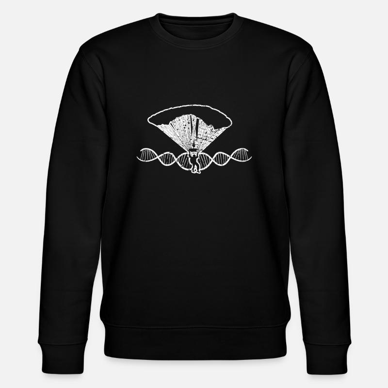 Parapente Paragleiter Gleitschirmfliegen - Sweat bio CHANGER Stanley/Stella Unisexe - noir