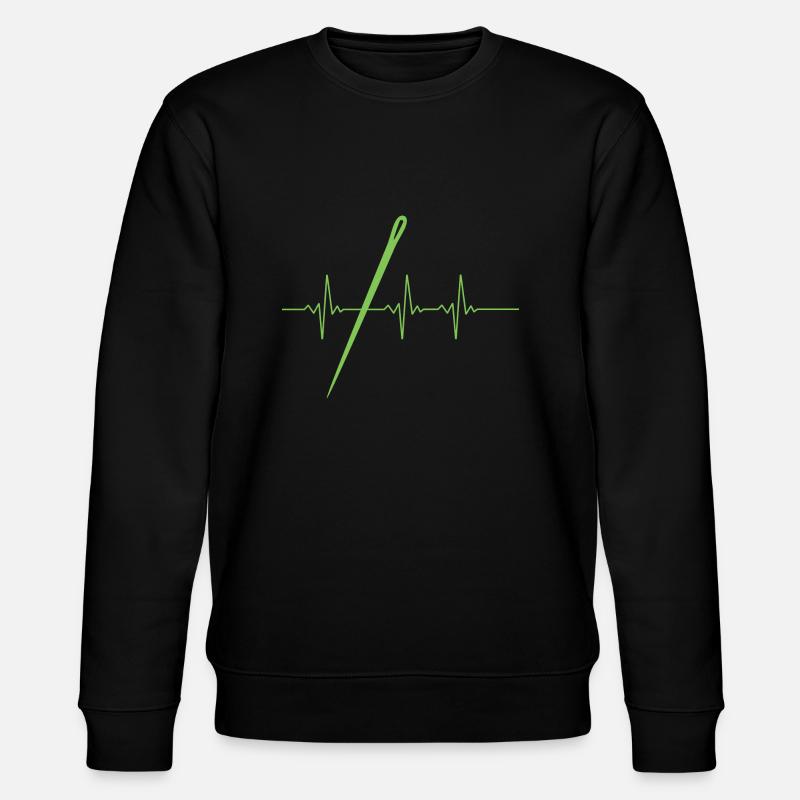 Machines à coudre rythme cardiaque - Sweat bio CHANGER Stanley/Stella Unisexe - noir
