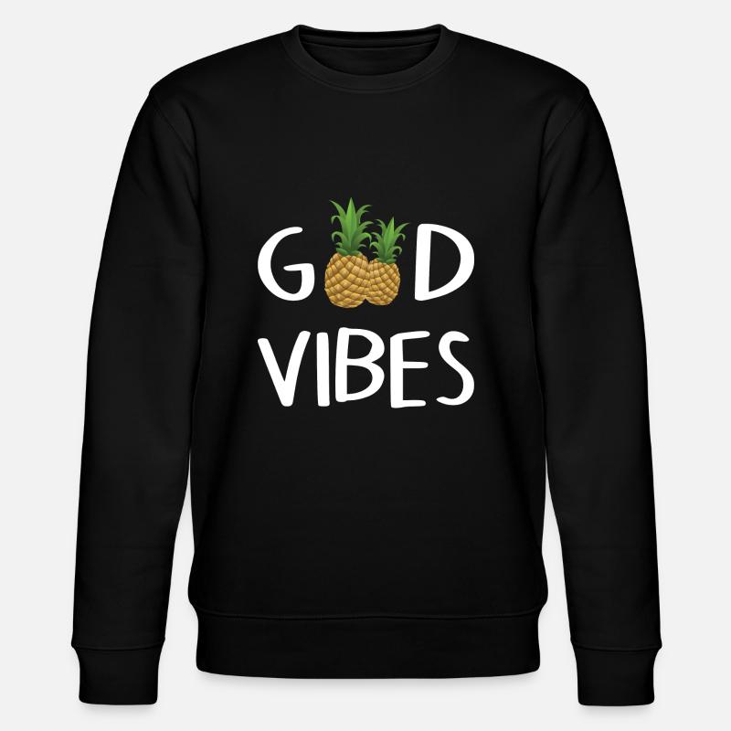 Bonnes vibrations - Sweat bio CHANGER Stanley/Stella Unisexe - noir