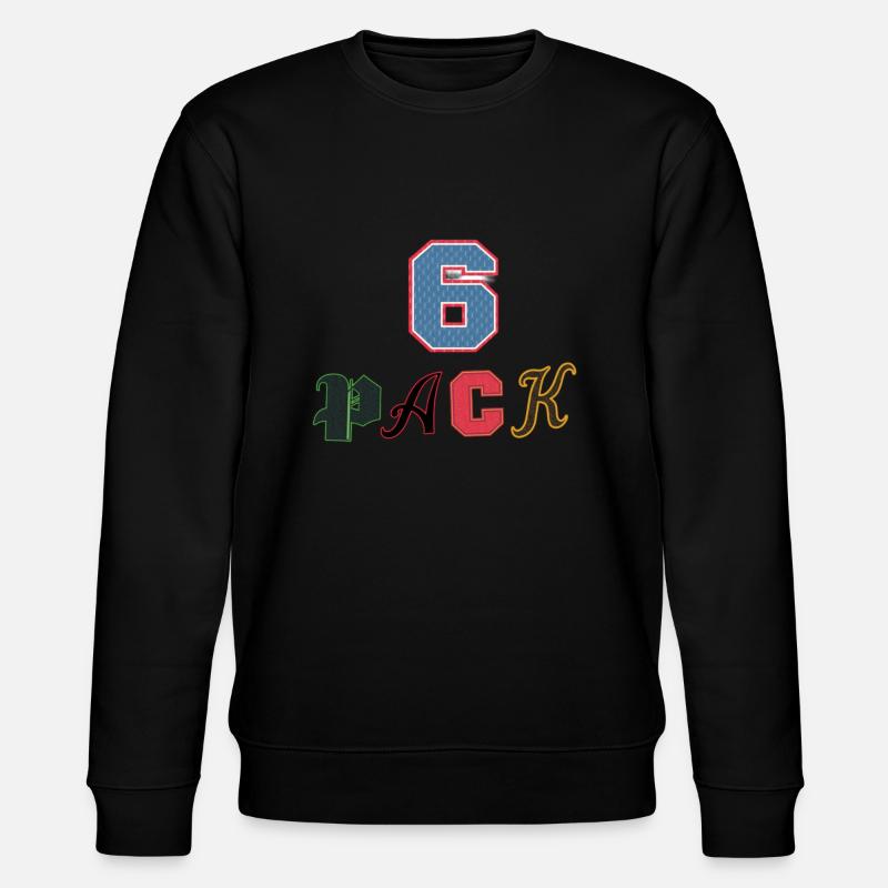 Sprüche - Stanley/Stella Unisex Bio-Sweatshirt CHANGER  - Schwarz