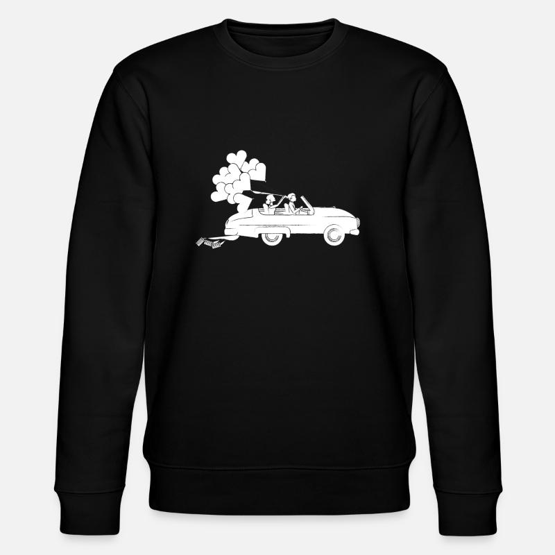 Hochzeit - Stanley/Stella Unisex Bio-Sweatshirt CHANGER  - Schwarz