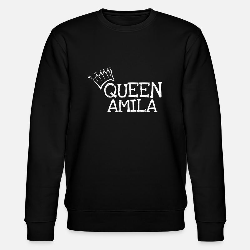 Amila - Stanley/Stella Unisex Bio-Sweatshirt CHANGER  - Schwarz