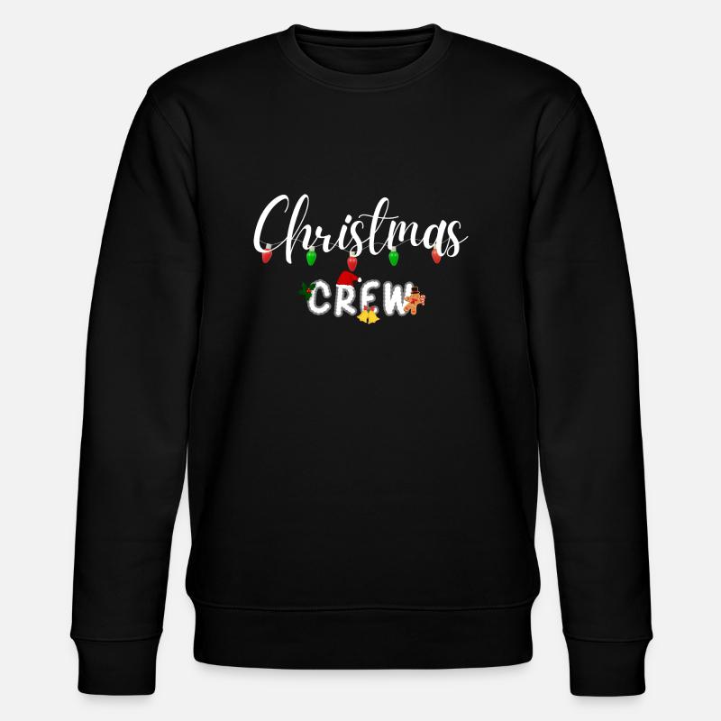 Christmas Crew - Stanley/Stella Unisex Bio-Sweatshirt CHANGER  - Schwarz