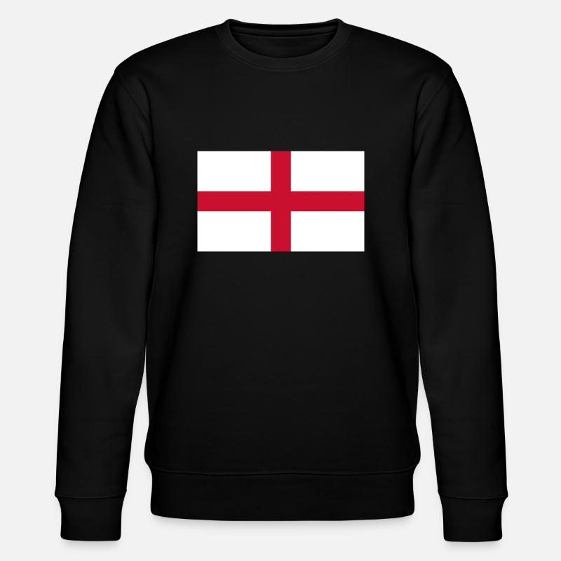 England - Stanley/Stella Unisex Bio-Sweatshirt CHANGER  - Schwarz