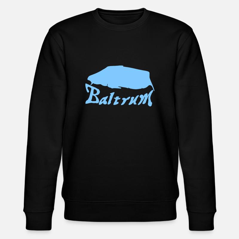 Baltrum Tattoo - Stanley/Stella Unisex Bio-Sweatshirt CHANGER  - Schwarz