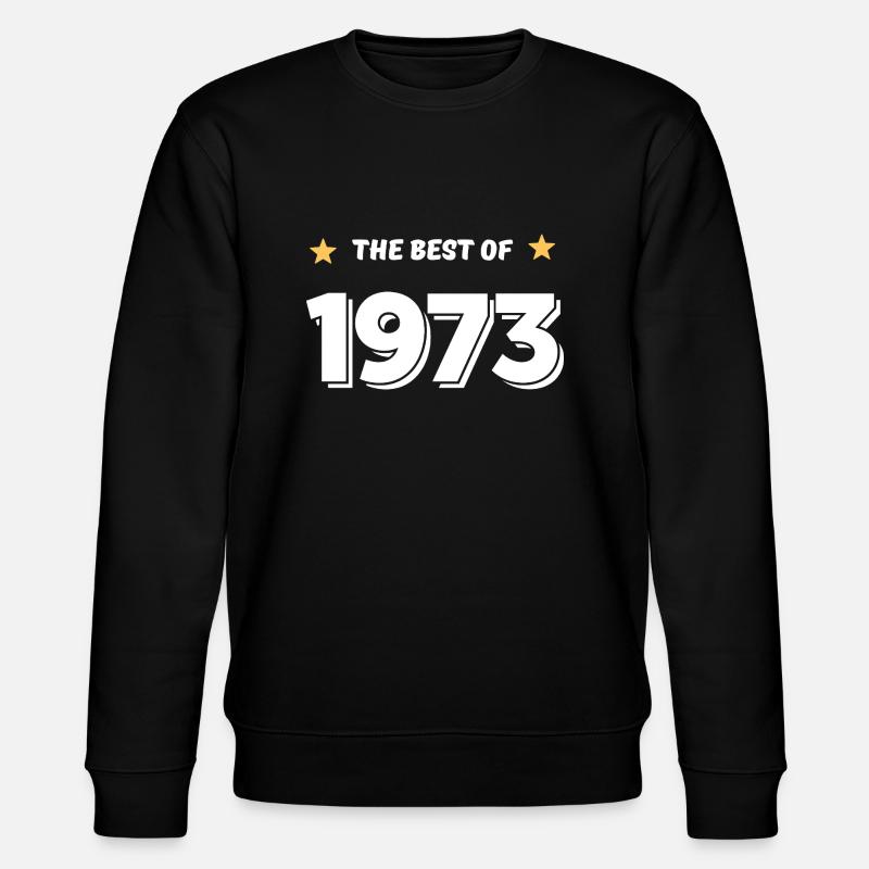 Das Beste aus 1973 - Stanley/Stella Unisex Bio-Sweatshirt CHANGER - Schwarz