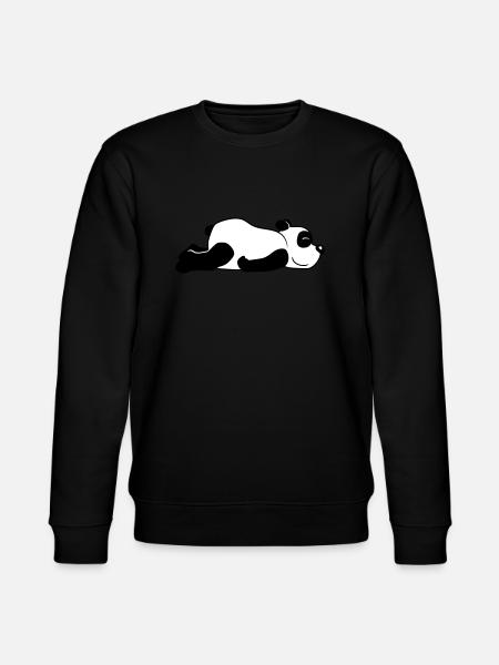 Panda Baer Suess - Stanley/Stella CHANGER Unisex Organic Sweatshirt - black