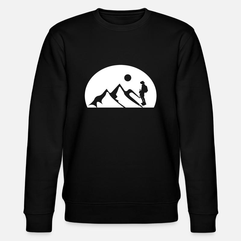 climbing - Stanley/Stella Unisex Bio-Sweatshirt CHANGER  - Schwarz