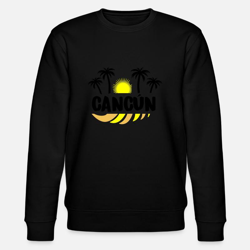 Cancun - Stanley/Stella Unisex Bio-Sweatshirt CHANGER  - Schwarz