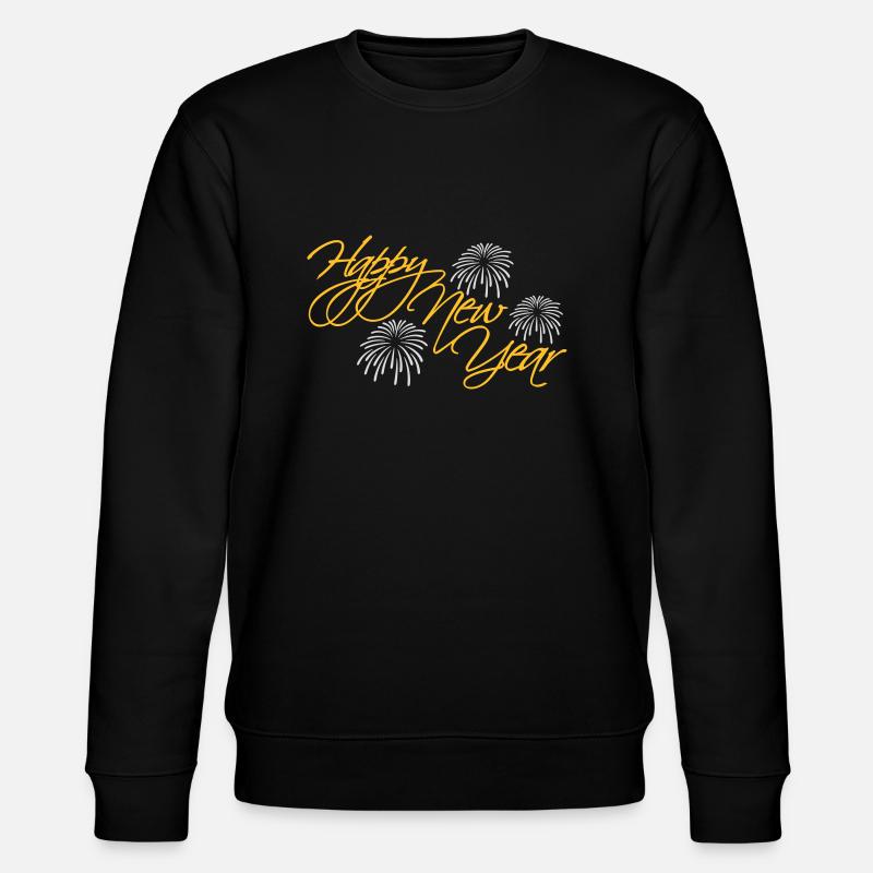 Citation Bonne année - Sweat bio CHANGER Stanley/Stella Unisexe - noir