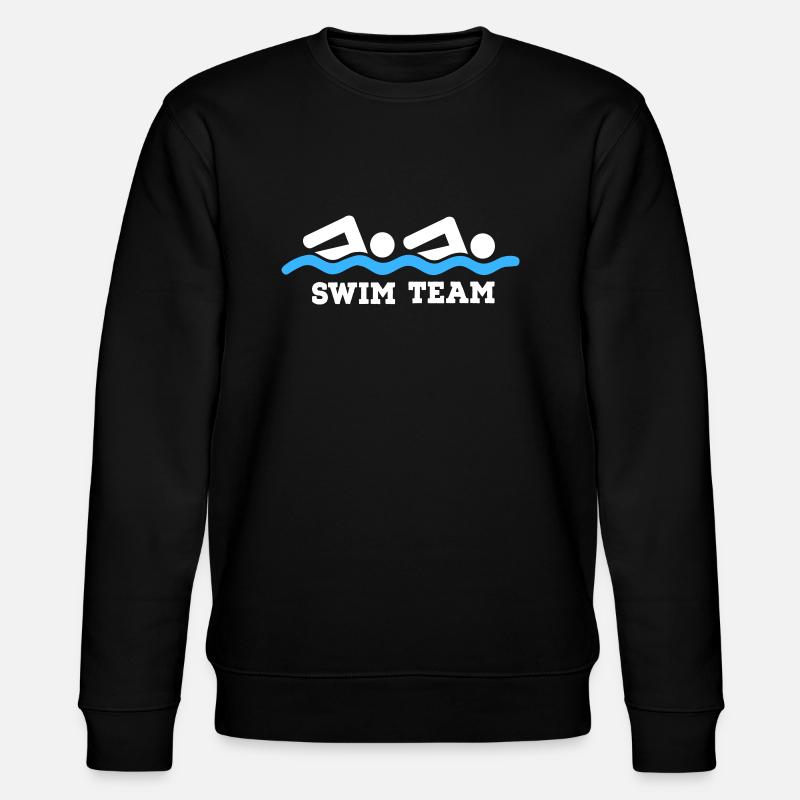 schwimmen - Stanley/Stella Unisex Bio-Sweatshirt CHANGER  - Schwarz