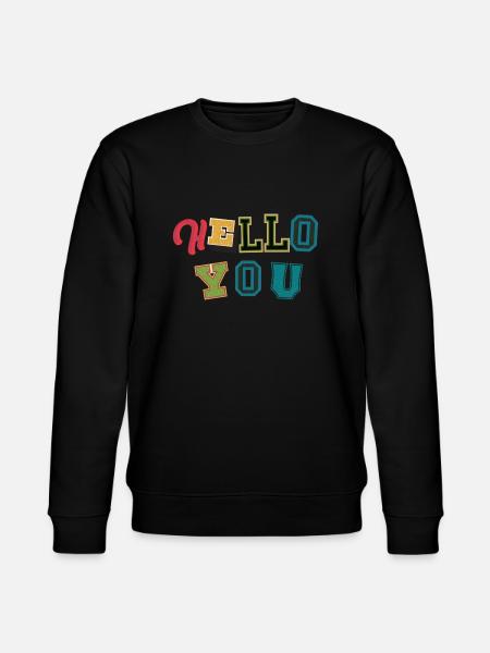 Sprüche - Stanley/Stella Unisex Bio-Sweatshirt CHANGER - Schwarz