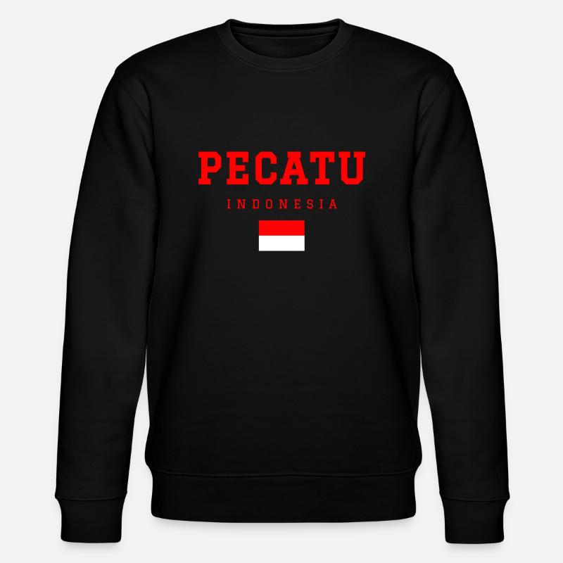 Pecatu Indonesien - Stanley/Stella Unisex Bio-Sweatshirt CHANGER  - Schwarz