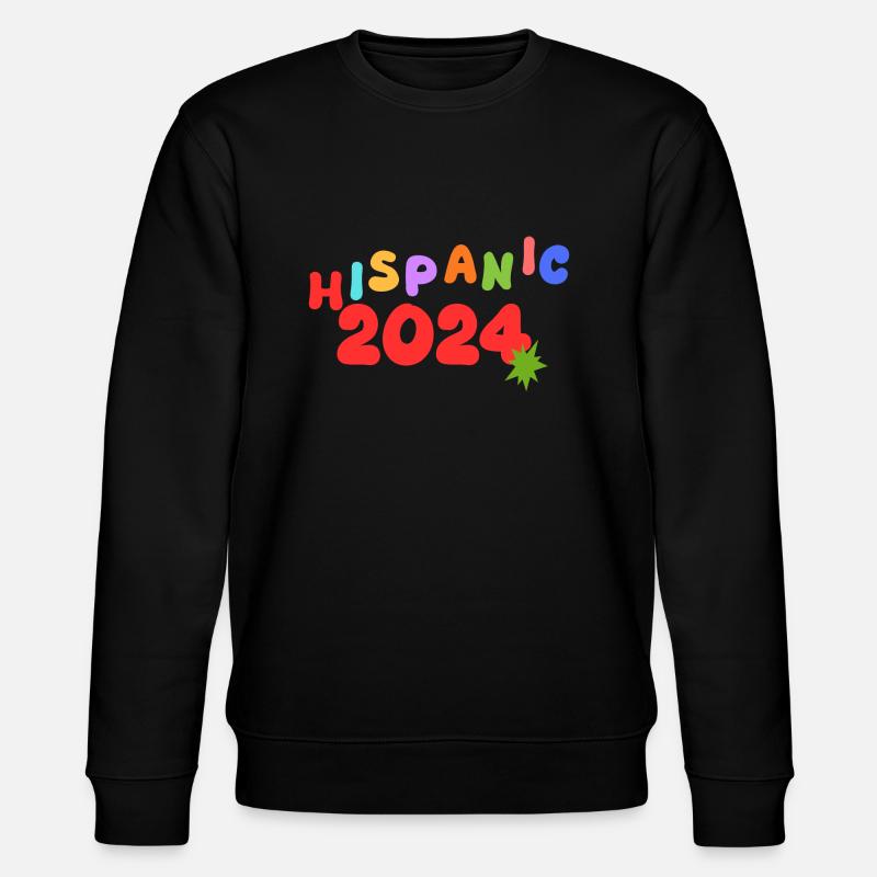 Hispanic 2024 - Stanley/Stella Unisex Bio-Sweatshirt CHANGER  - Schwarz