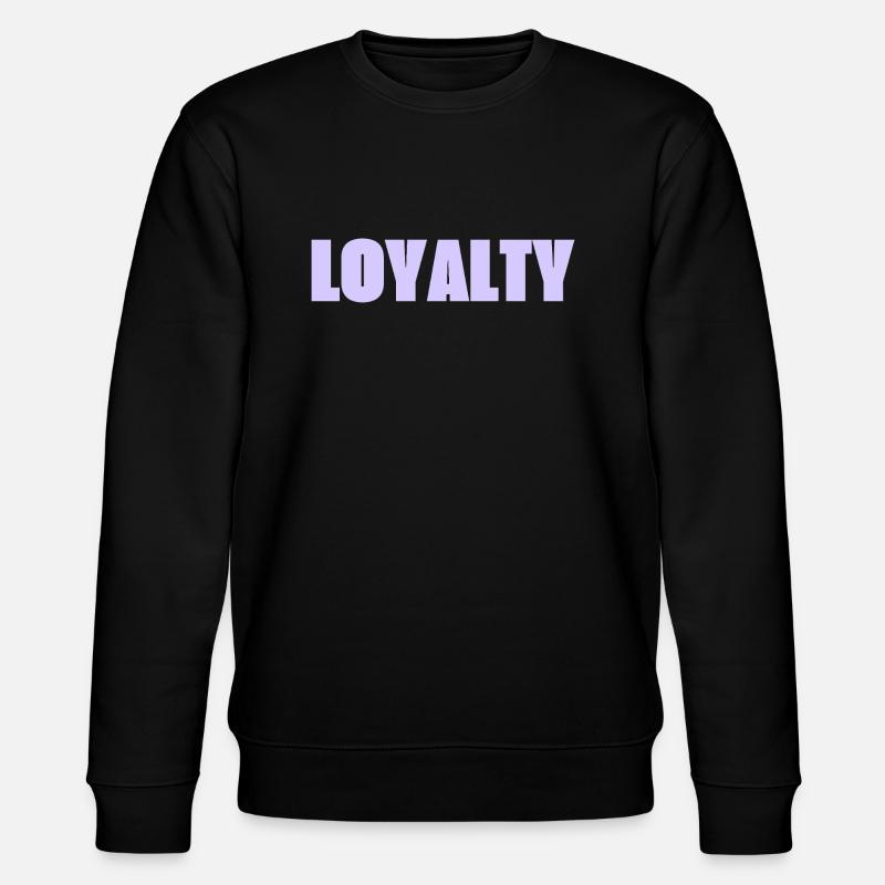 Loyalty - Stanley/Stella Unisex Bio-Sweatshirt CHANGER  - Schwarz