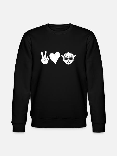 Schäfer Schaf - Stanley/Stella Unisex Bio-Sweatshirt CHANGER - Schwarz