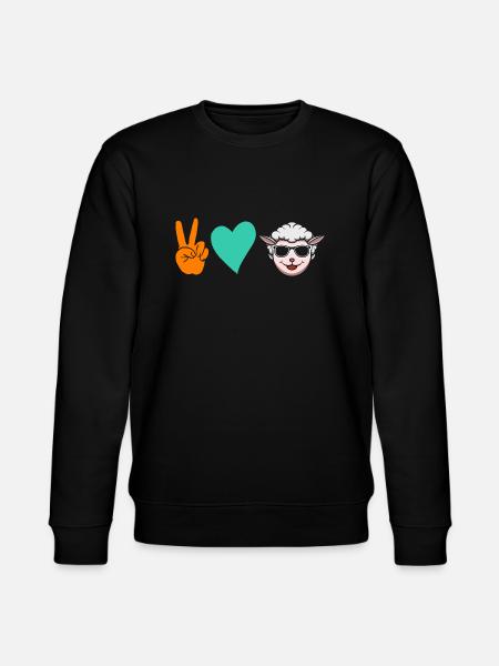Shepherd Sheep - Stanley/Stella CHANGER Unisex Organic Sweatshirt - black
