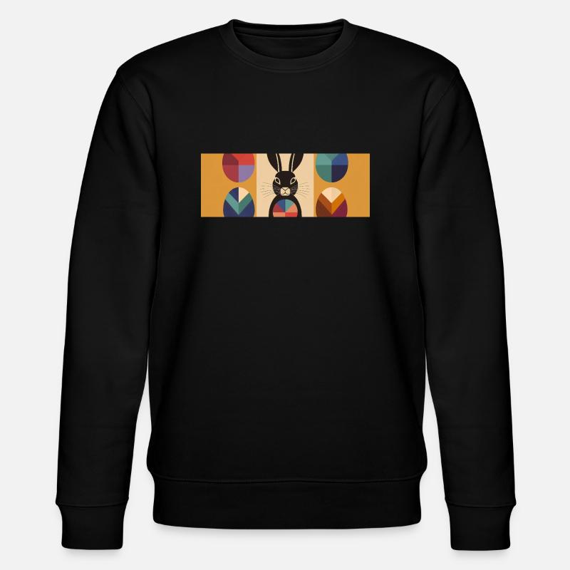 Lapin de Pâques n°06 - Sweat bio CHANGER Stanley/Stella Unisexe - noir