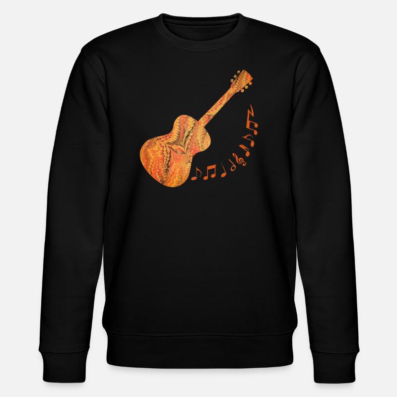Guitar E 109 - Stanley/Stella CHANGER Unisex Organic Sweatshirt - black