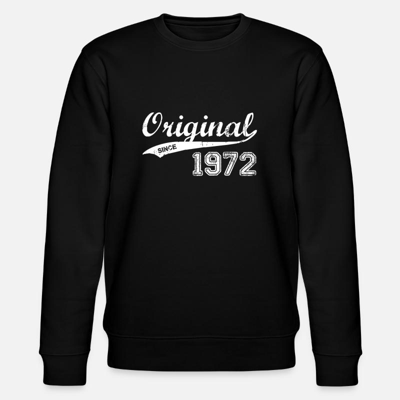 1972 - Stanley/Stella Unisex Bio-Sweatshirt CHANGER  - Schwarz