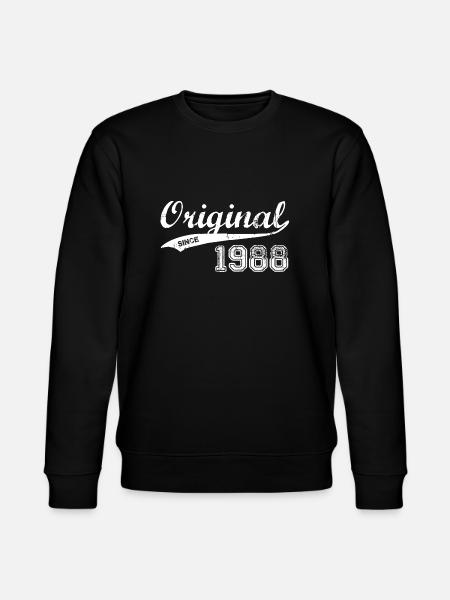 1988 - Stanley/Stella Unisex Bio-Sweatshirt CHANGER  - Schwarz