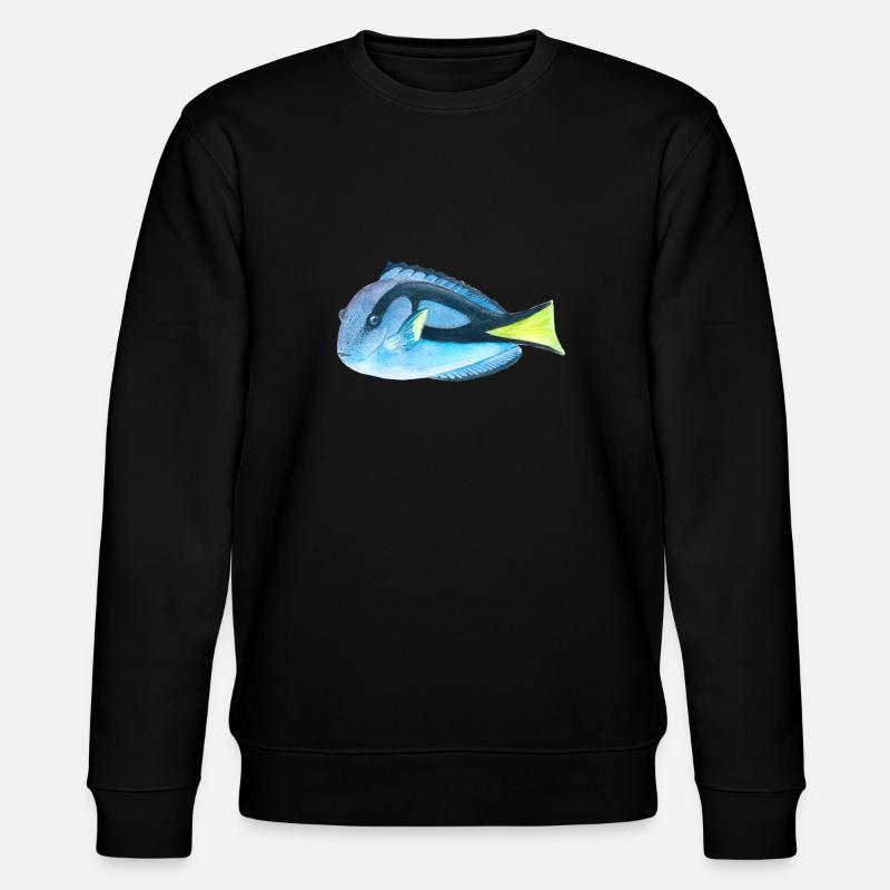 Doktorfisch - Stanley/Stella Unisex Bio-Sweatshirt CHANGER  - Schwarz